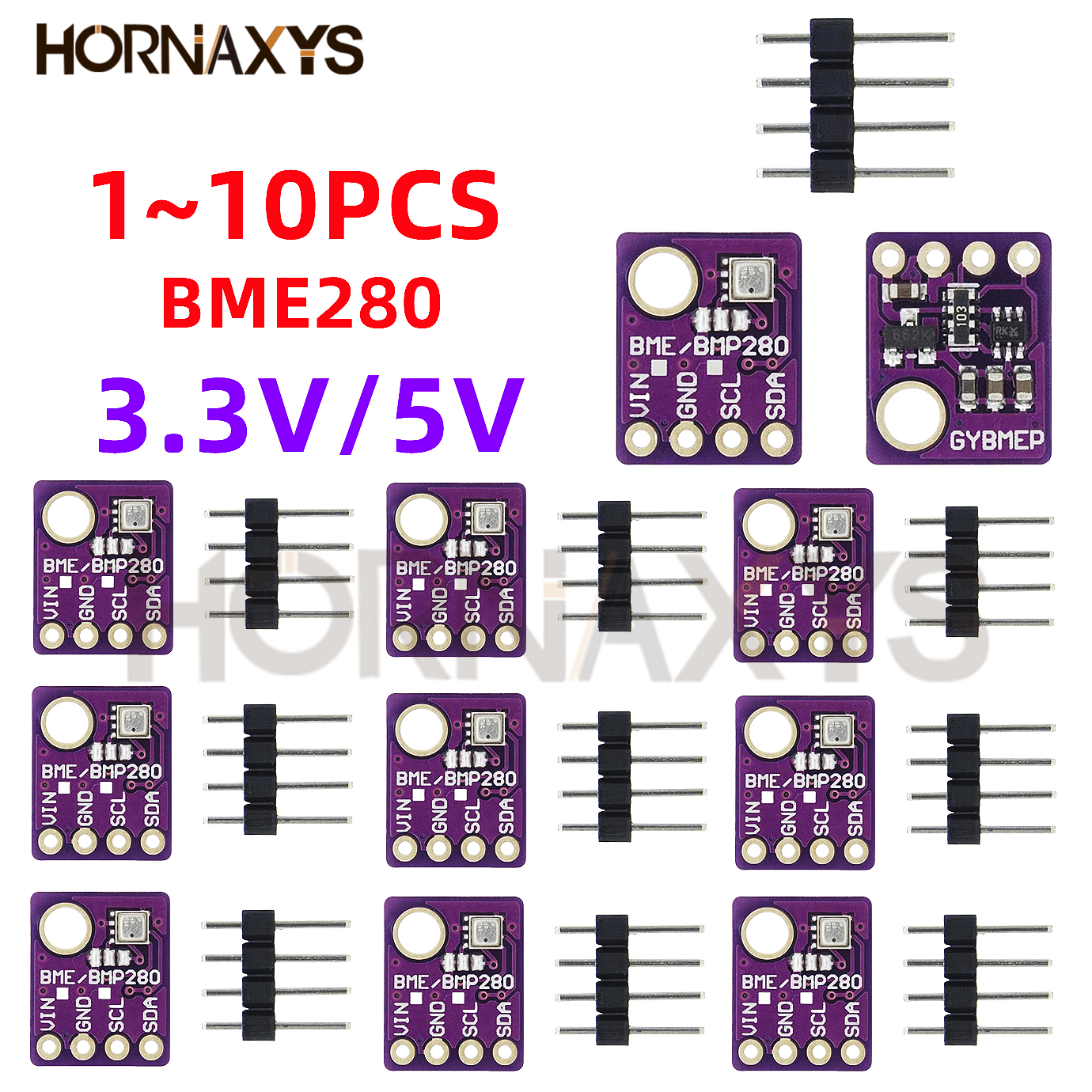 Level Shifter 3.3V - 1-10PCS/BME280 5V 3.3V Digital Sensor Temperature