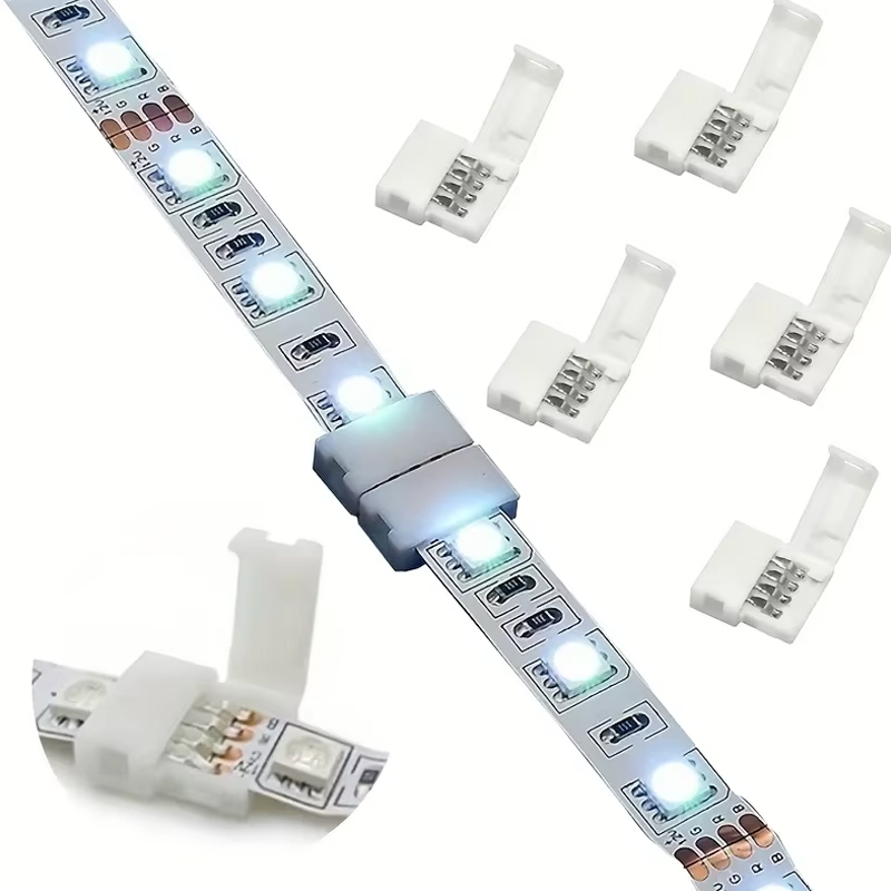 Rgb Led Matrix 8X8 - 5pcs 4PIN 8mm Led Connector L