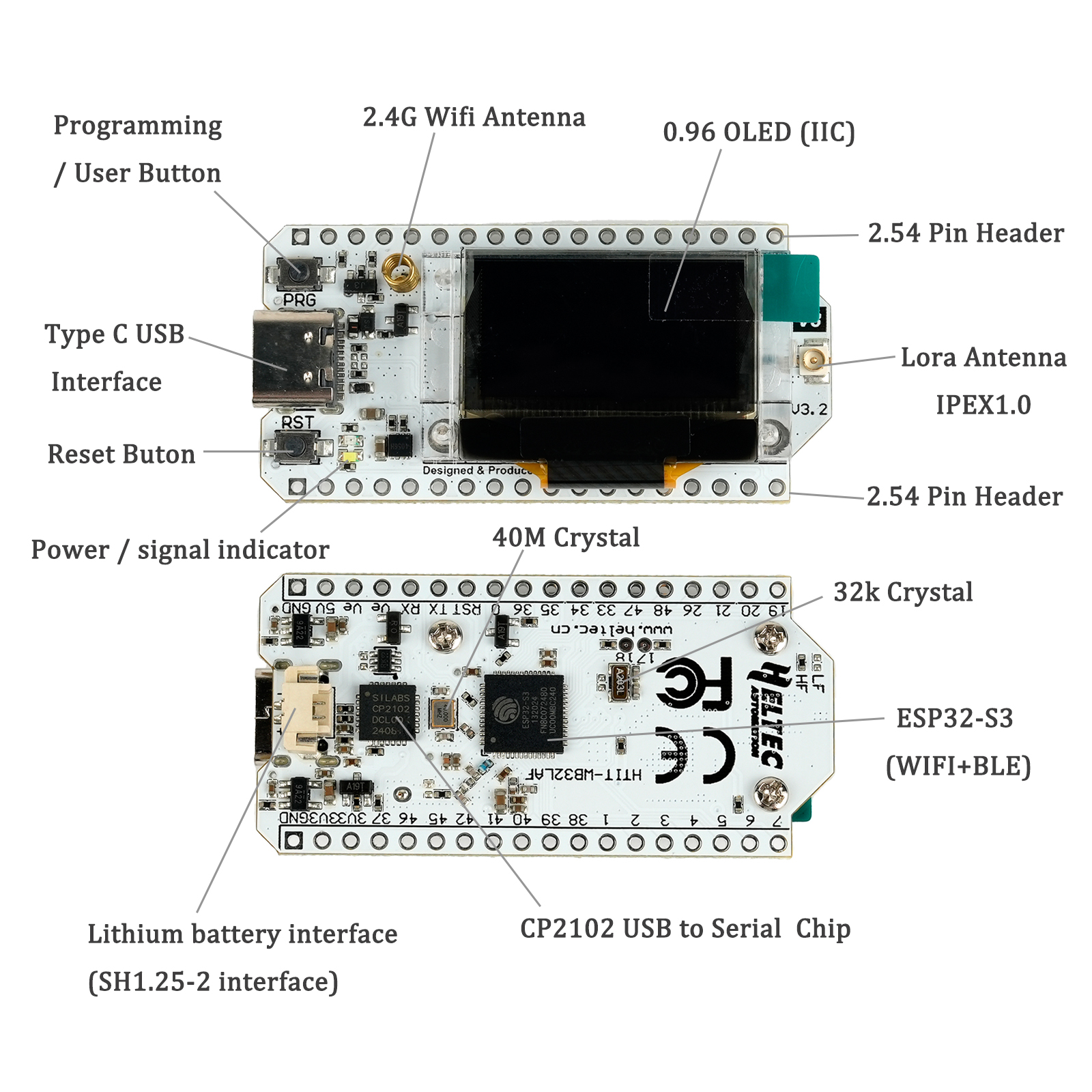 2Sets LoRa32 V3 868MHz 915MHz  - Smart Home Automation Diy บทวิจารณ์และราคา