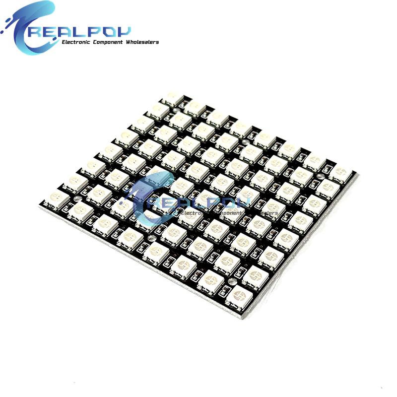 WS2812 LED 5050 RGB 8x8 64 Bit - Rgb Led Matrix 8X8 บทวิจารณ์และราคา