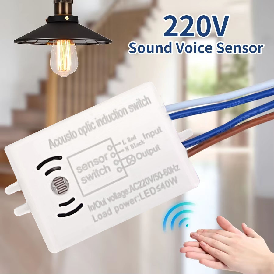 Sound Voice Sensor Switch Smar - Home Automation Industry บทวิจารณ์และราคา
