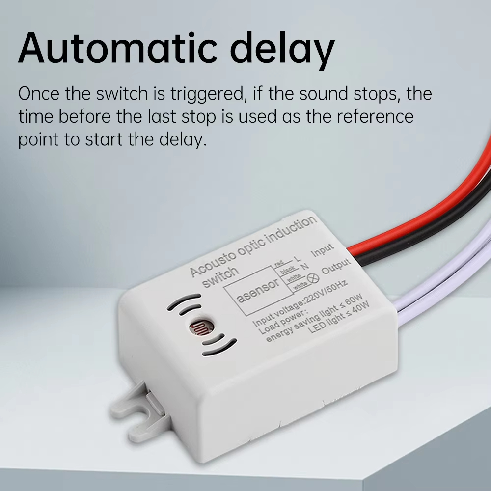 Sound Voice Sensor Switch Smar - Home Automation Industry บทวิจารณ์และราคา