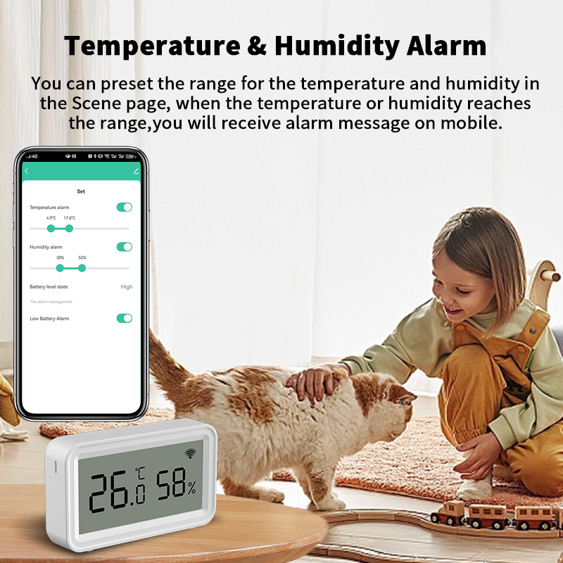 Tuya Zigbee WiFi Thermometer H - Temperature Humidity Sensor บทวิจารณ์และราคา