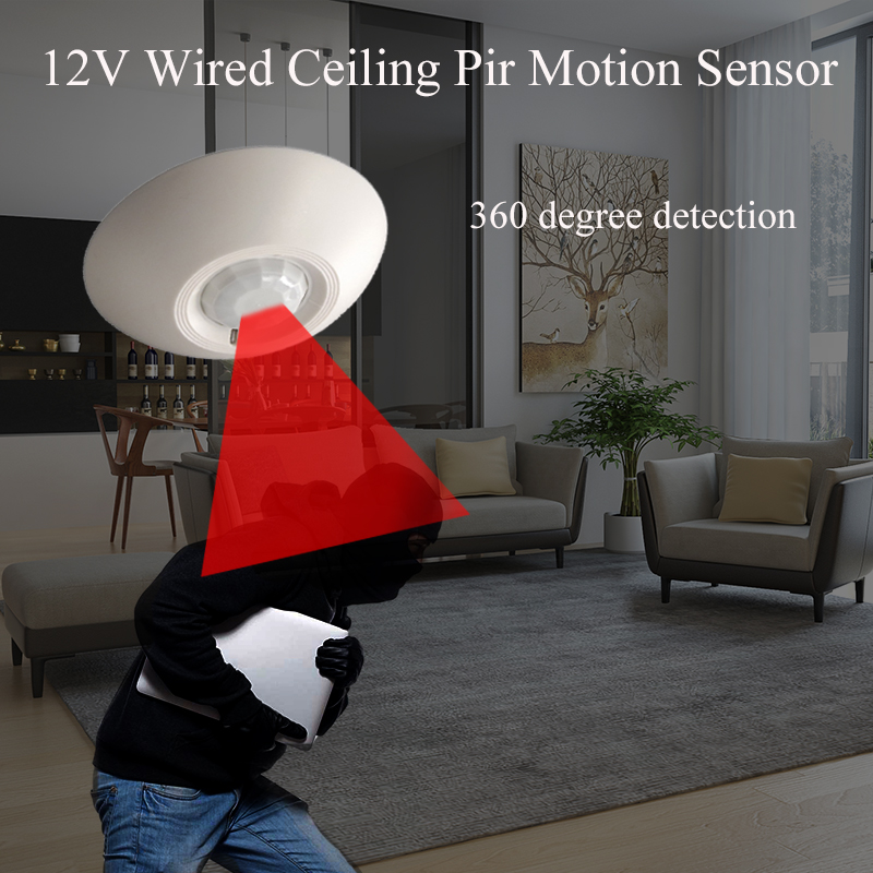 12V Wired PIR Motion Sensor Ce - Motion Sensor Pir Wired บทวิจารณ์และราคา