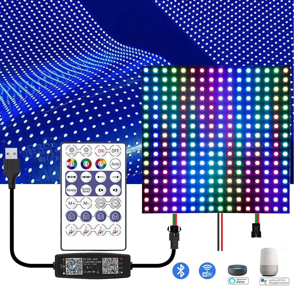 8X8 16X16 8X32 WS2812B With US - Rgb Led Matrix 8X8 บทวิจารณ์และราคา