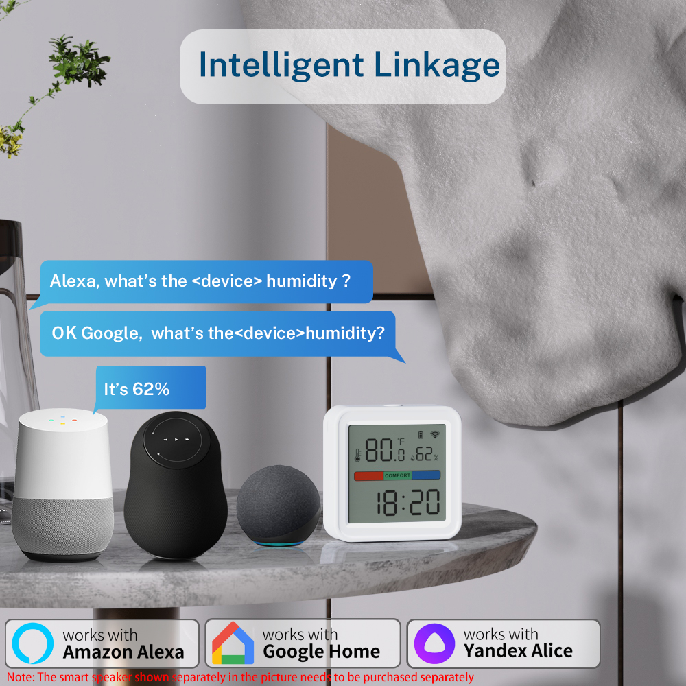 Tuya New WiFi Temperature Humi - Temperature Humidity Sensor บทวิจารณ์และราคา