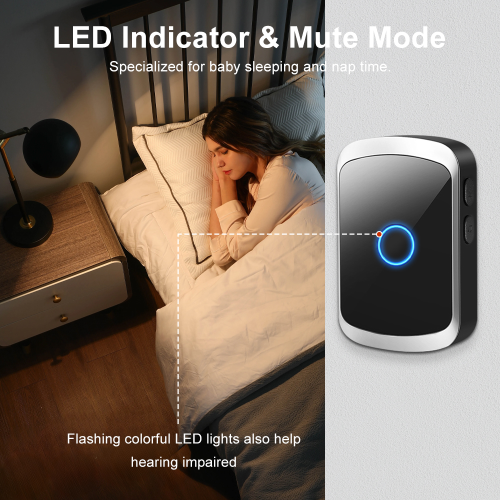 Smart Wireless Doorbell Door C - Smart Home Automation Diy บทวิจารณ์และราคา