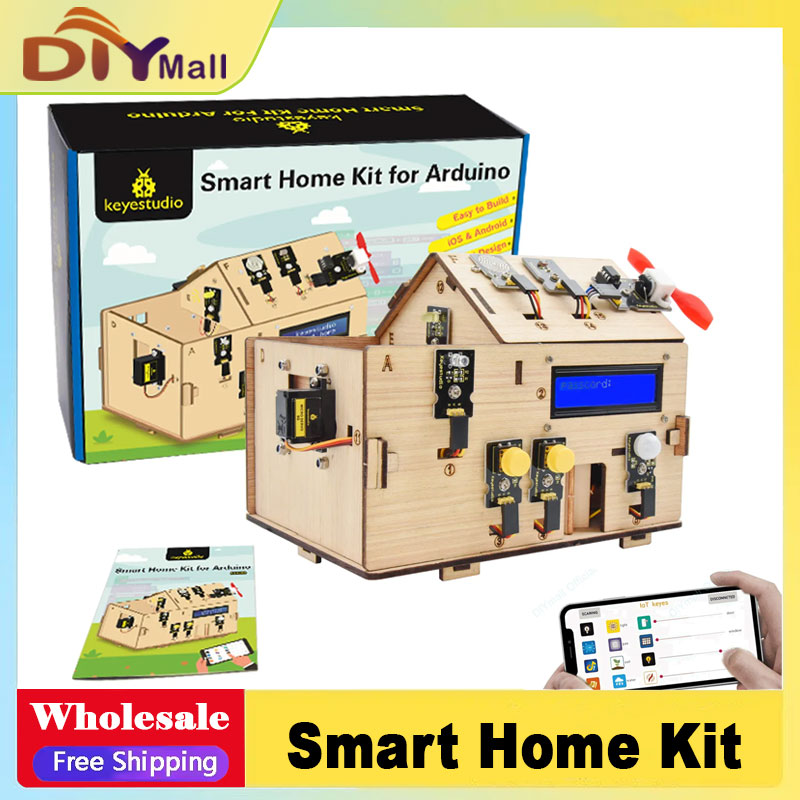 Keyestudio Smart IoT Home Kit  - Smart Home Automation Diy บทวิจารณ์และราคา