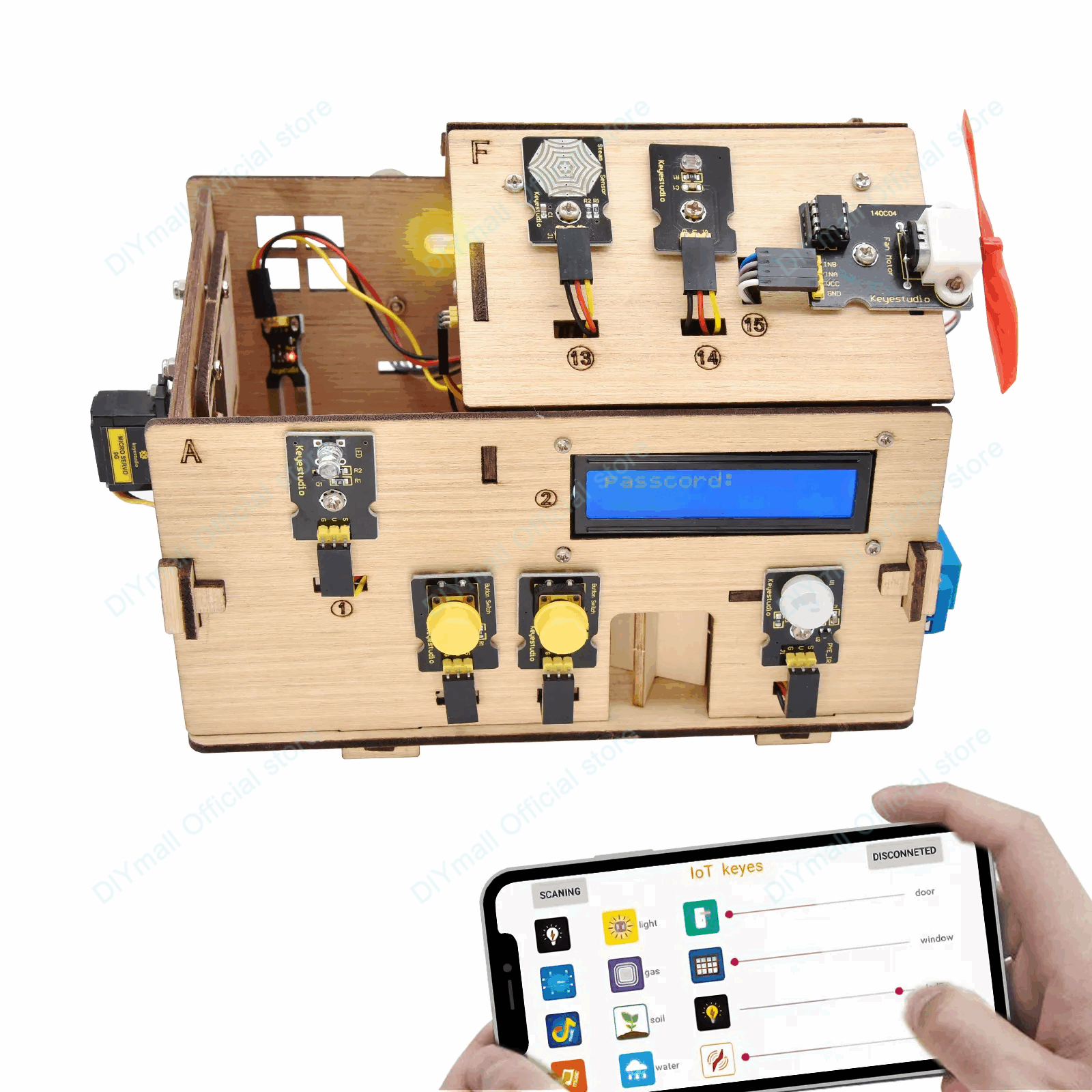 Keyestudio Smart IoT Home Kit  - Smart Home Automation Diy บทวิจารณ์และราคา