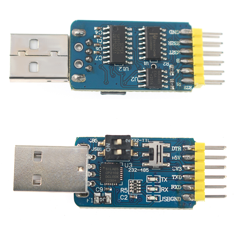 6 in 1 USB Serial Adapter CP21 - Level Shifter 3.3V บทวิจารณ์และราคา