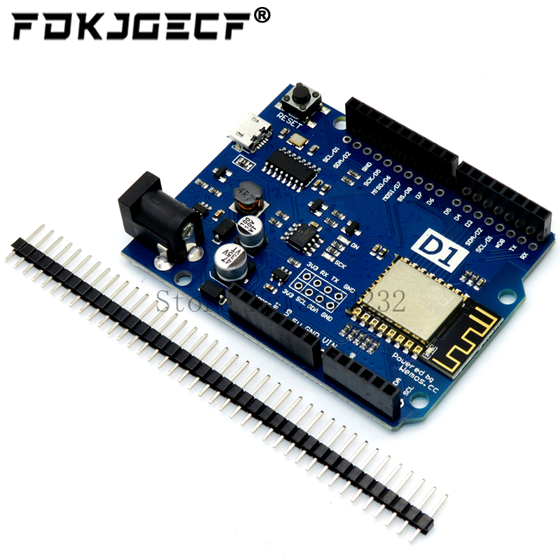WeMos D1 R2 WiFi uno based ESP - Esp8266 Nodemcu Board บทวิจารณ์และราคา