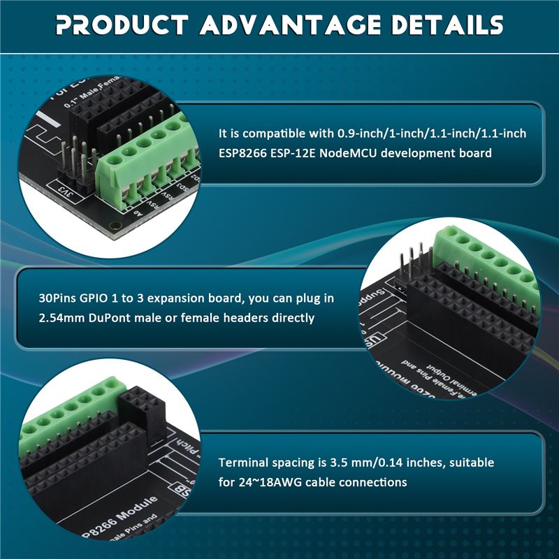 Y22A-ESP8266 Expansion Board 3 - Esp8266 Nodemcu Board บทวิจารณ์และราคา