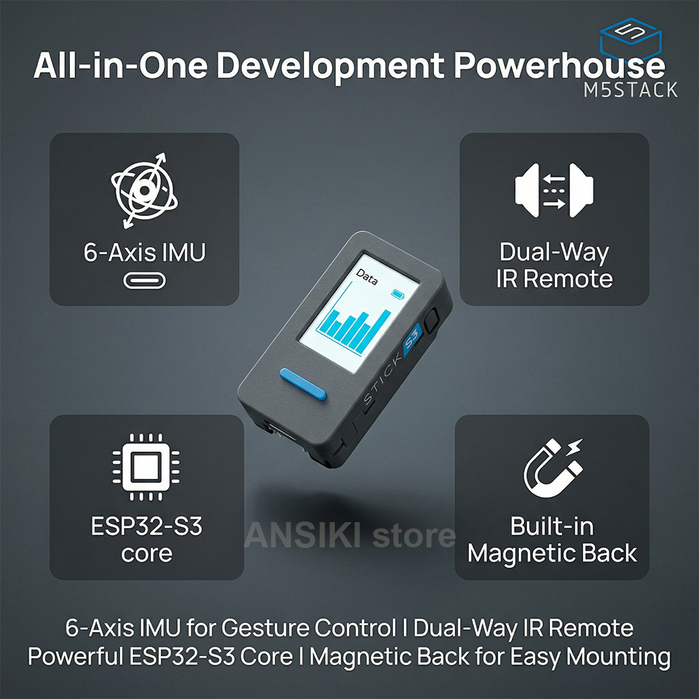 M5Stack M5StickS3 ESP32-S3 IoT - Smart Home Automation Diy บทวิจารณ์และราคา