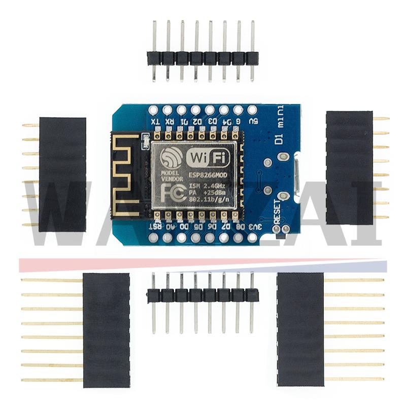 WeMos D1 Mini Pro V3.0.0 Bytes - Esp8266 Nodemcu Board บทวิจารณ์และราคา