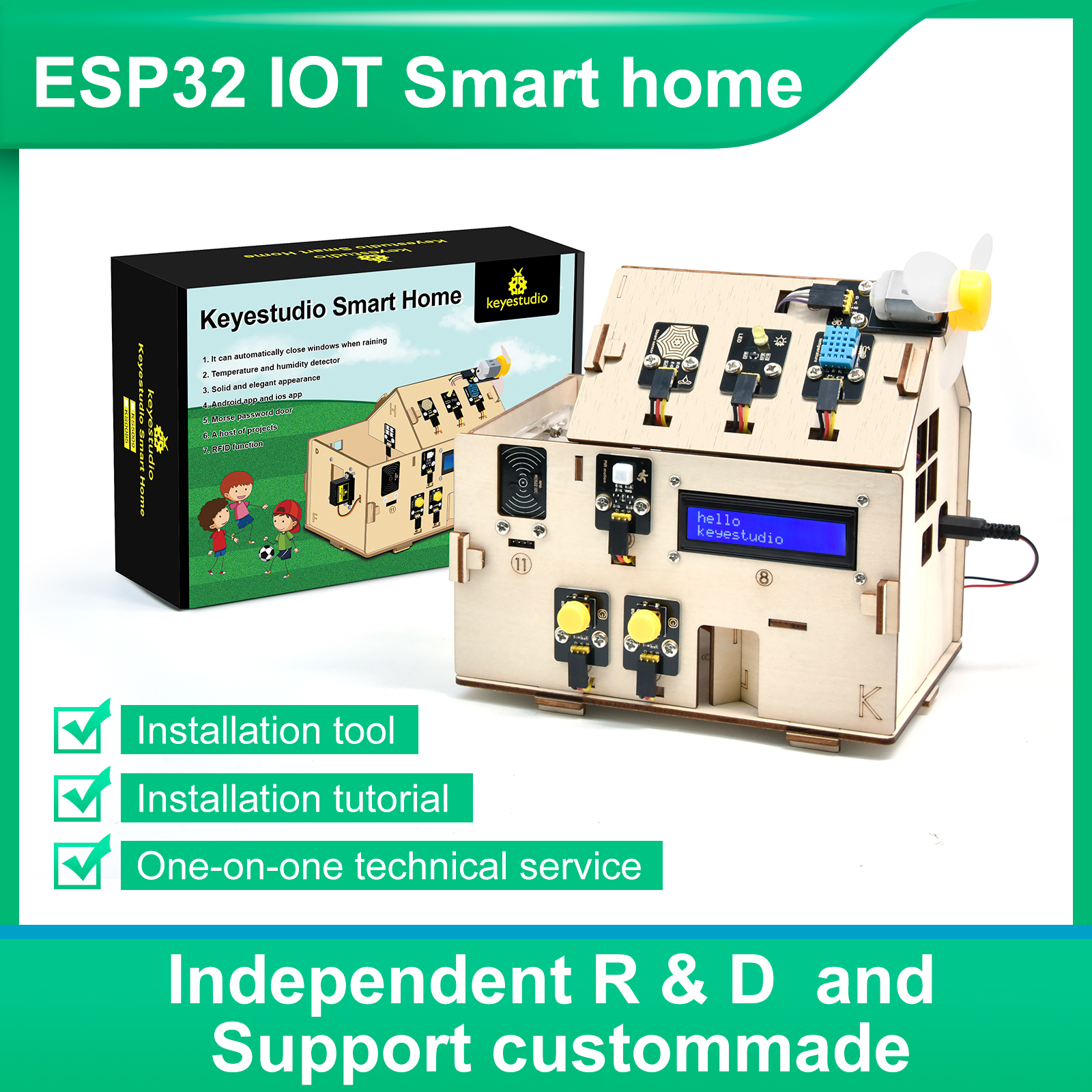 DIY Smart Home kit ESP32 Start - Home Automation Diy Kit บทวิจารณ์และราคา