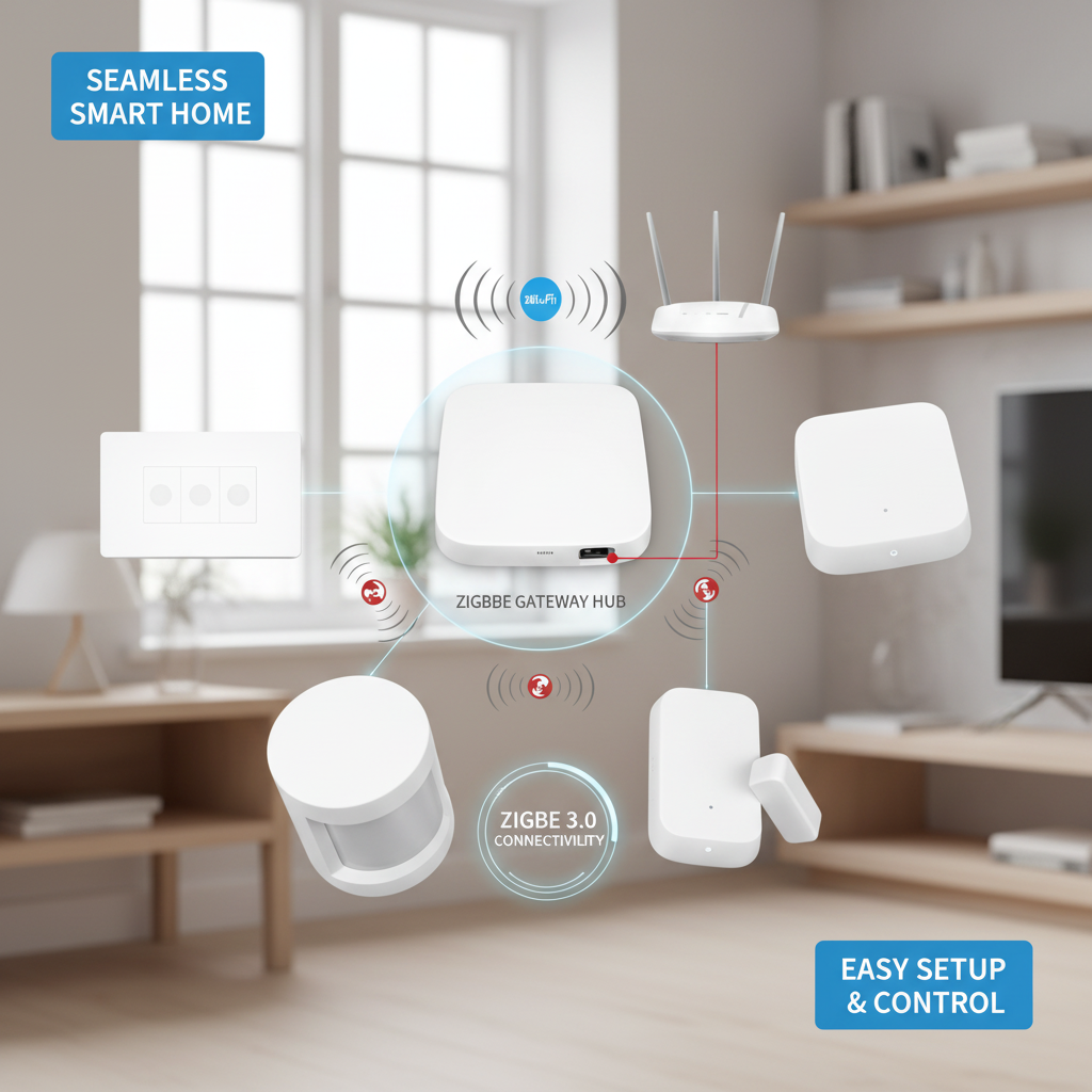 Tuya Zigbee Smart Home Securit - Motion Sensor Pir Wired บทวิจารณ์และราคา