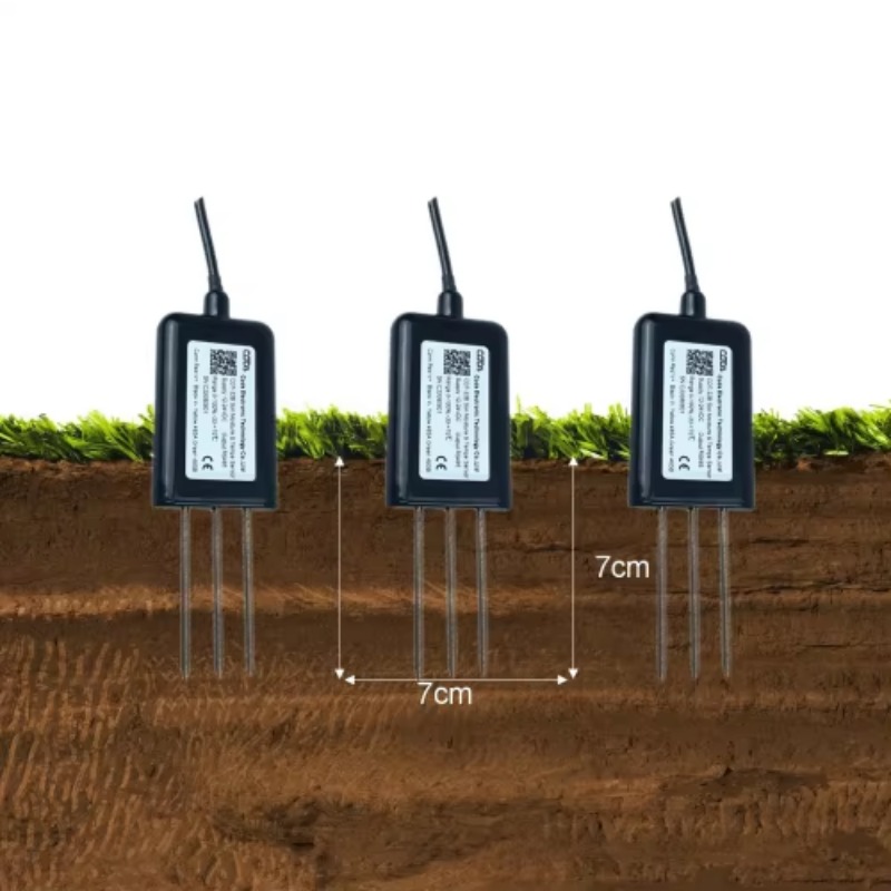 RS485 4-20mA Portable Soil Moi - Temperature Humidity Sensor บทวิจารณ์และราคา