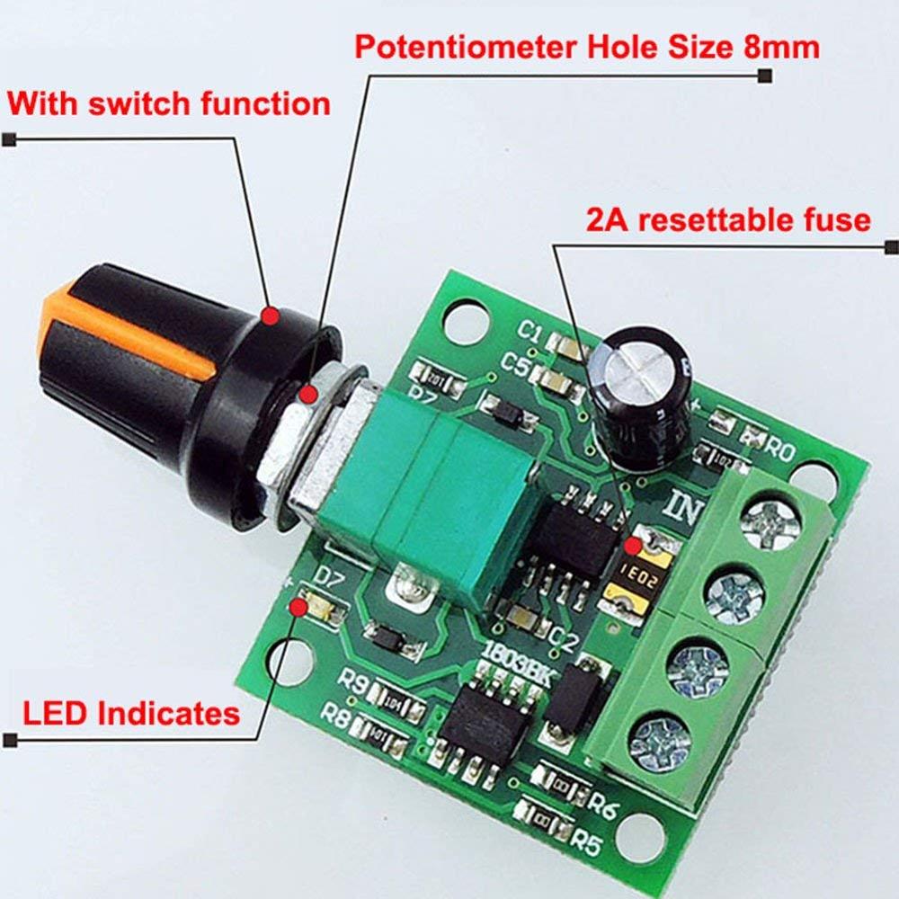 0-100% Adjustable PWM Motor Sp - Level Shifter 3.3V บทวิจารณ์และราคา