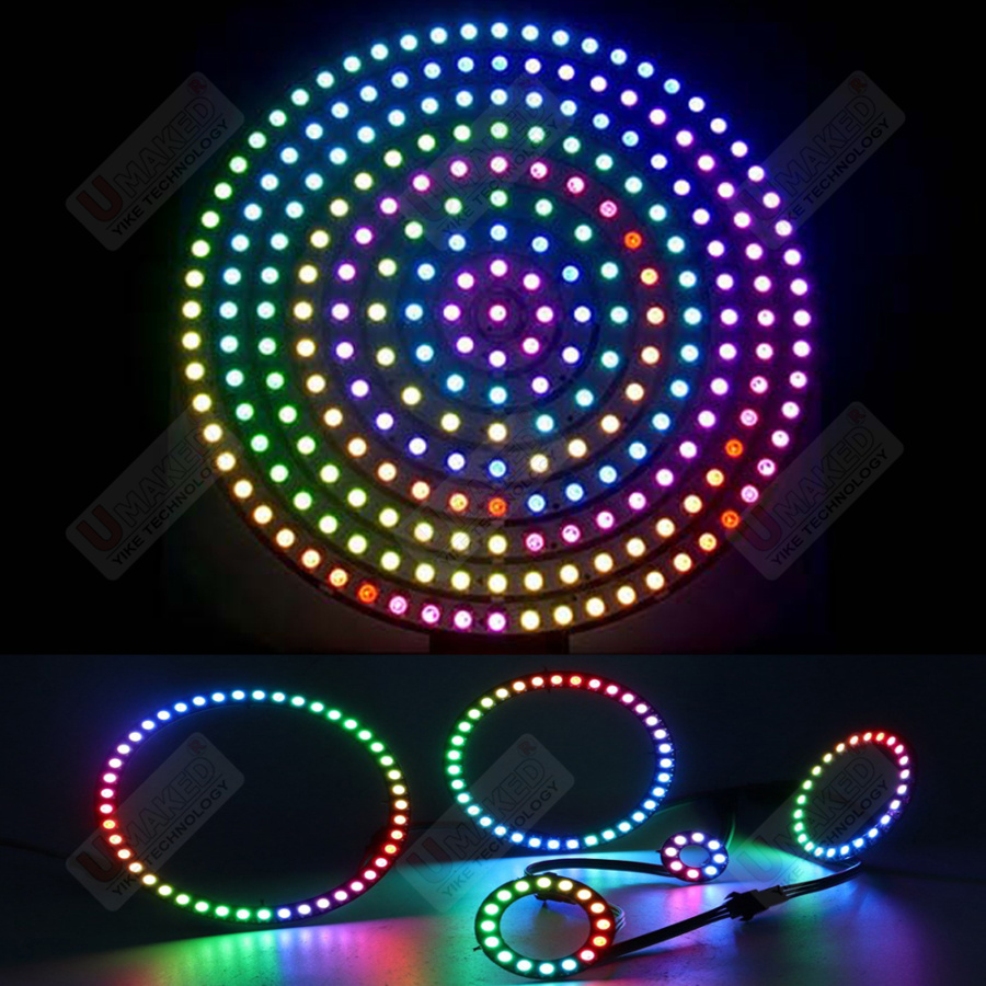 2pcs WS2812B Individually Addr - Rgb Led Matrix 8X8 บทวิจารณ์และราคา
