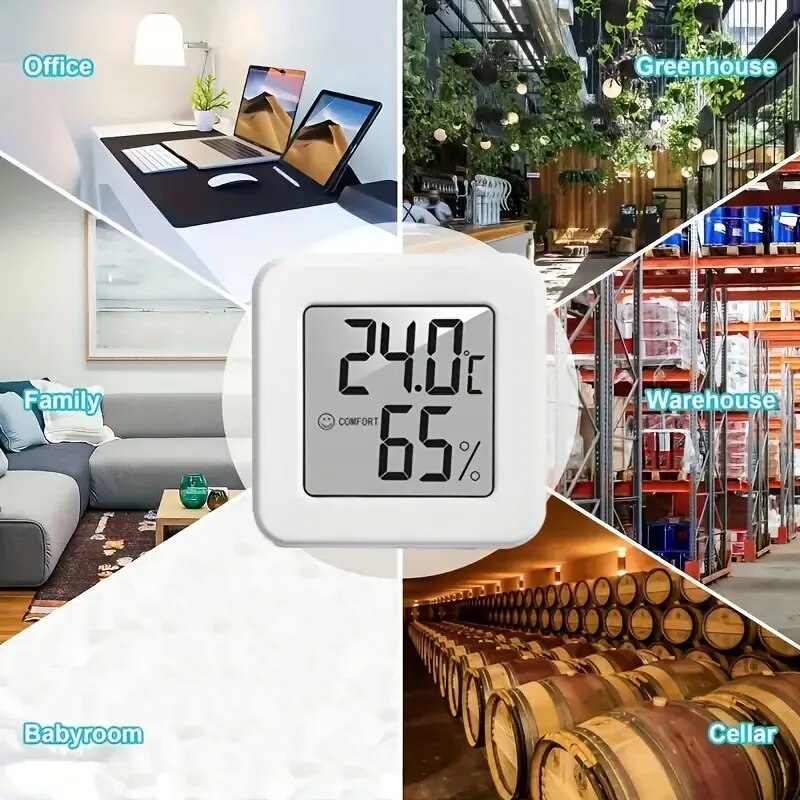 Digital Hygrometer Thermometer - Temperature Humidity Sensor บทวิจารณ์และราคา