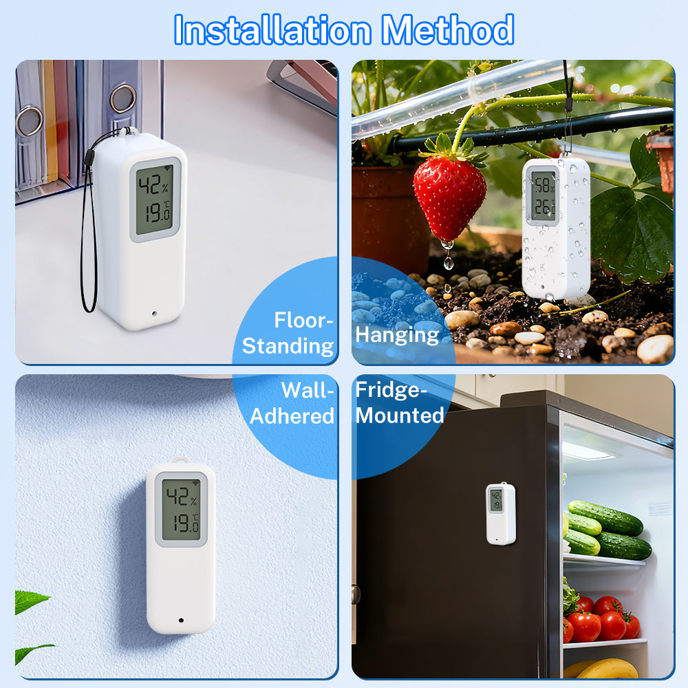 Tuya WiFi ZigBee Temperature a - Temperature Humidity Sensor บทวิจารณ์และราคา