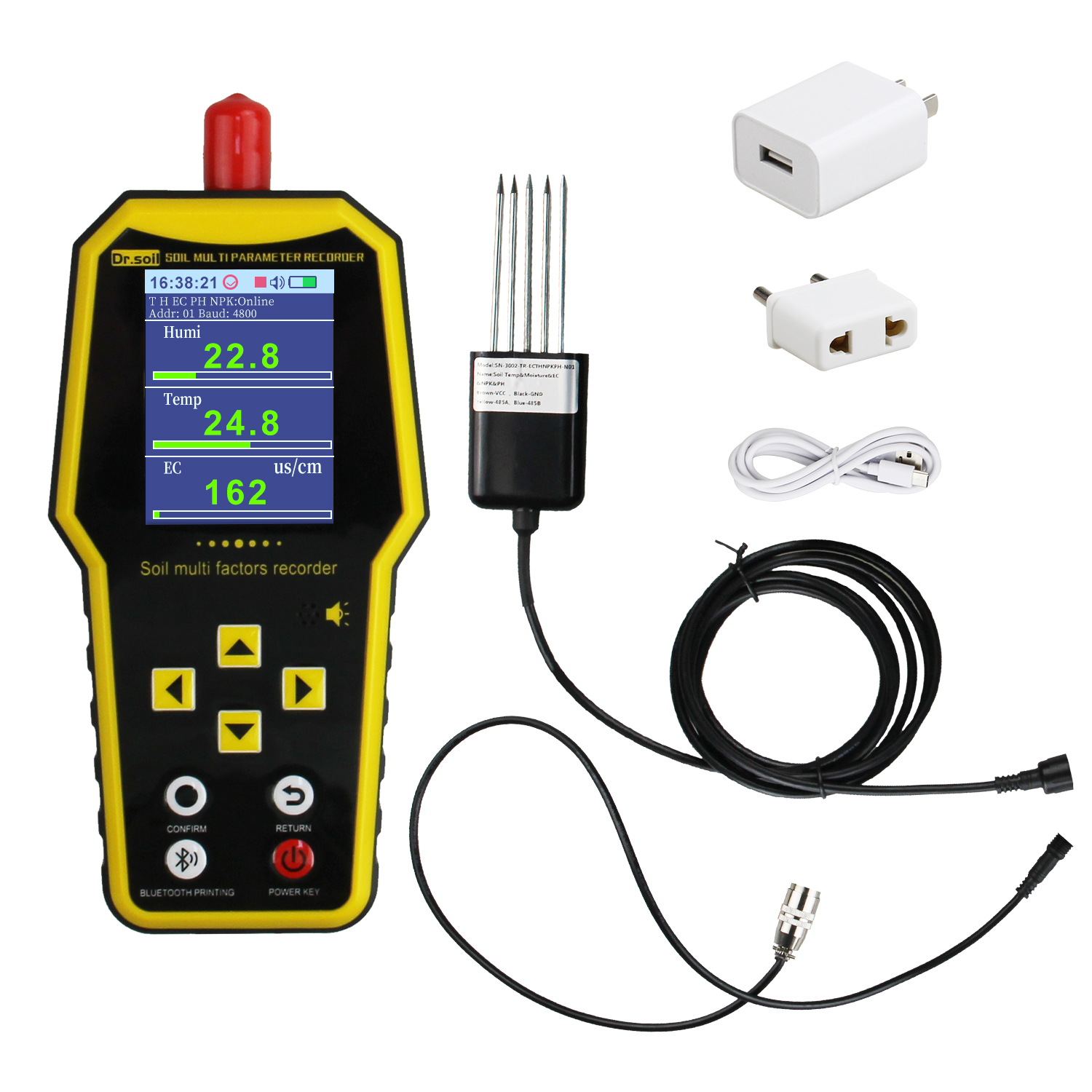 7 in 1 Portable Soil Moisture  - Temperature Humidity Sensor บทวิจารณ์และราคา