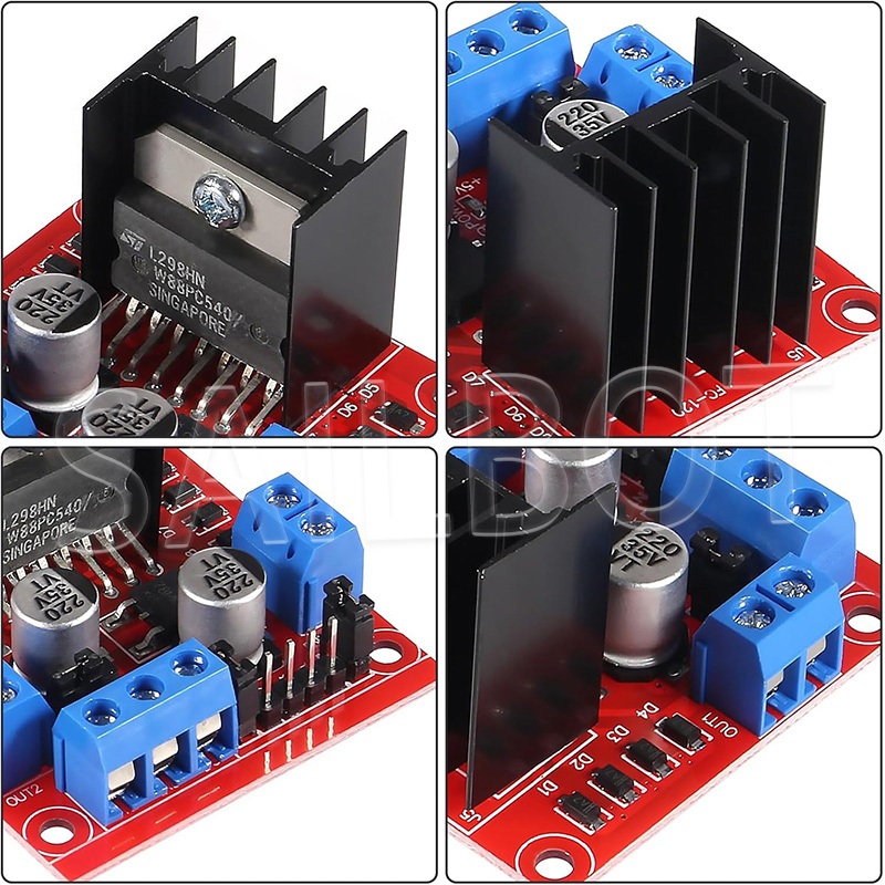 1/5/10PCS L298N DC Motor Drive - Level Shifter 3.3V บทวิจารณ์และราคา