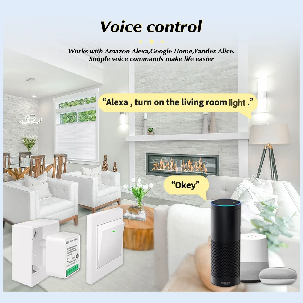 For Tuya Mini Smart WiFi Switc - Smart Home Automation Diy บทวิจารณ์และราคา