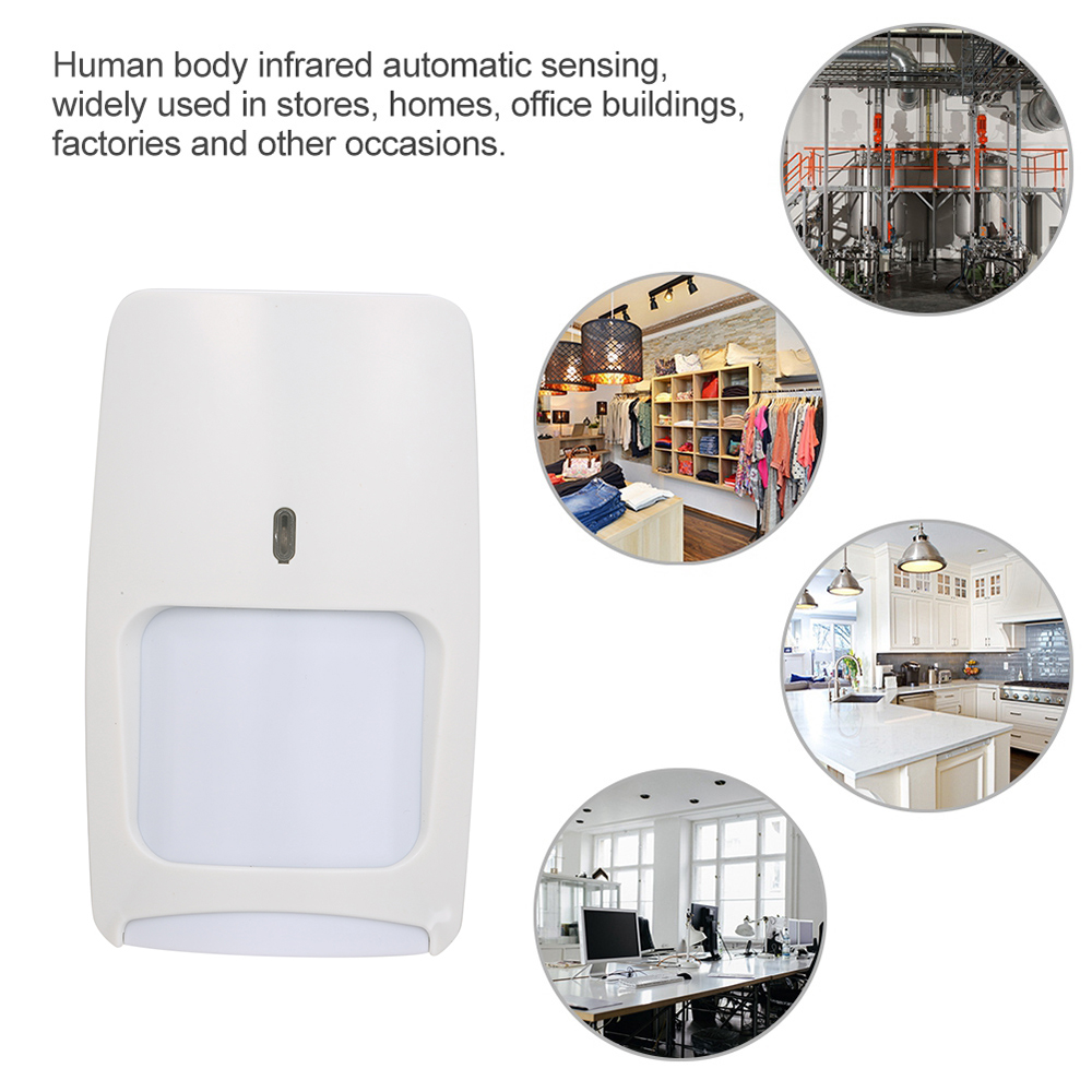 Wired Dual-tech Infrared Motio - Motion Sensor Pir Wired บทวิจารณ์และราคา