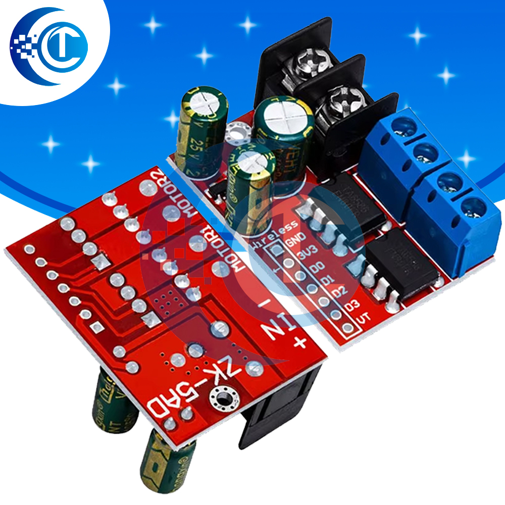 Dual DC Motor Driver Module (D - Level Shifter 3.3V บทวิจารณ์และราคา