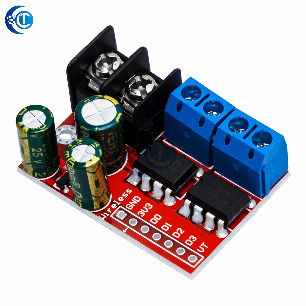 Dual DC Motor Driver Module (D - Level Shifter 3.3V บทวิจารณ์และราคา