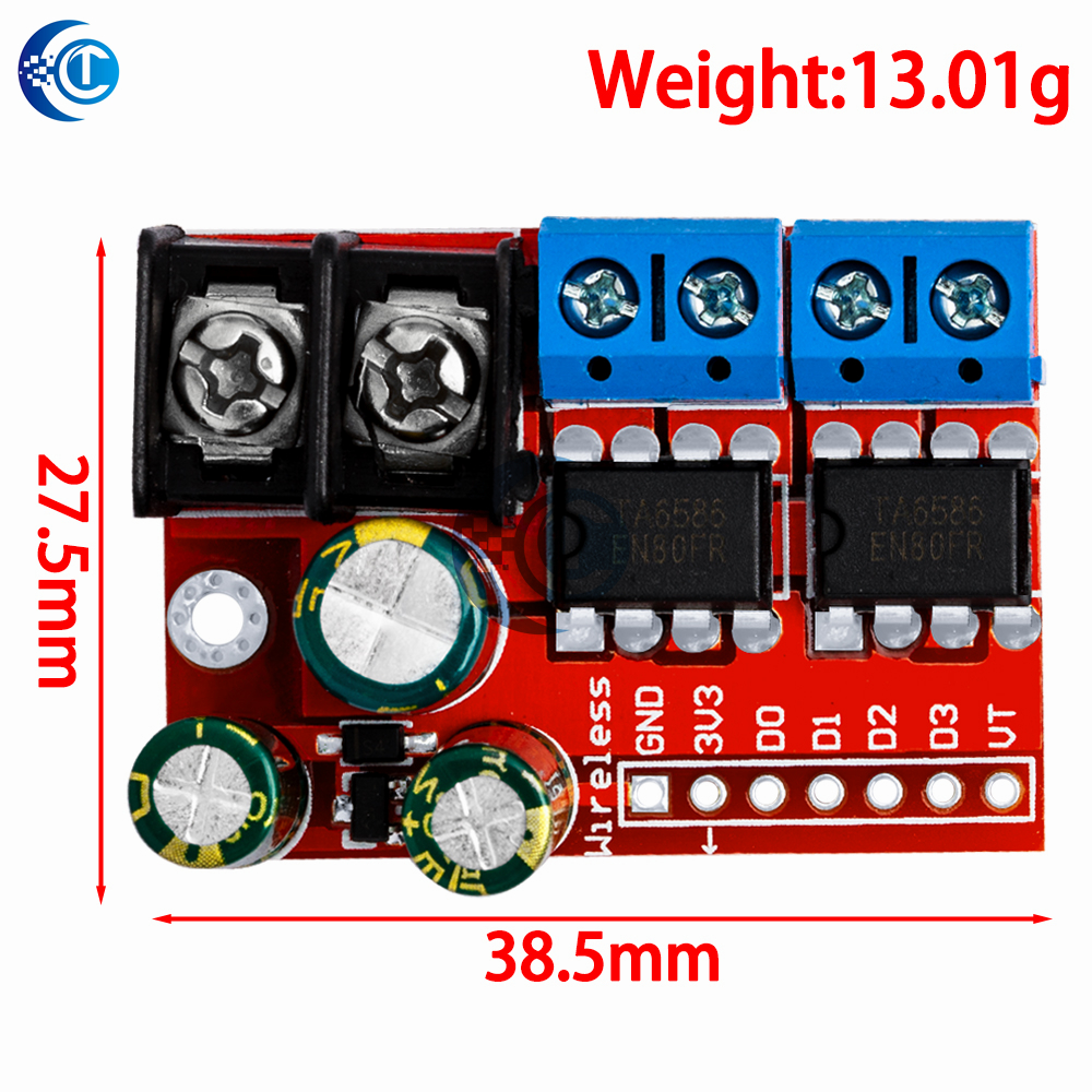 Dual DC Motor Driver Module (D - Level Shifter 3.3V บทวิจารณ์และราคา