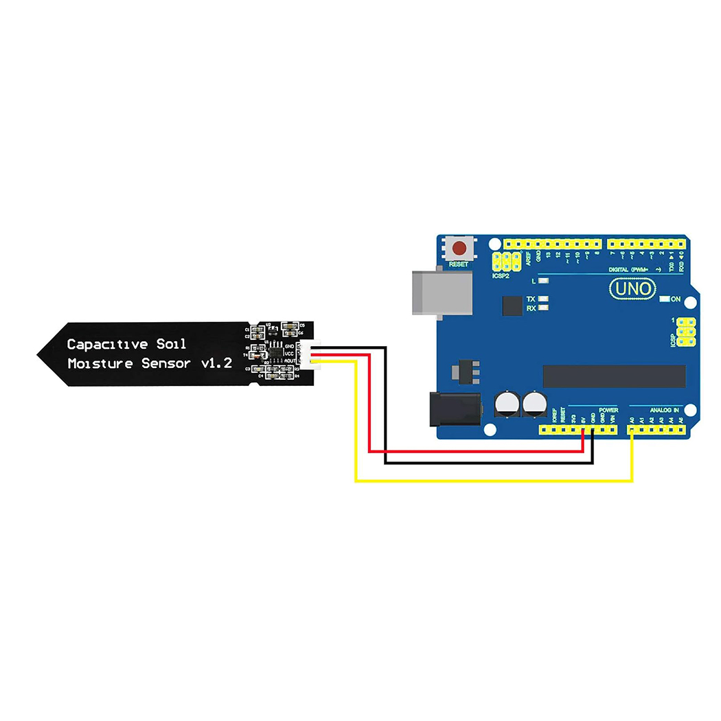 Capacitive Soil Moisture Senso - Home Automation Arduino บทวิจารณ์และราคา