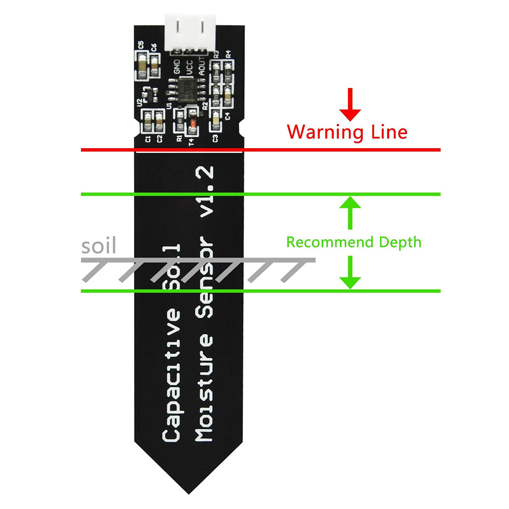 Capacitive Soil Moisture Senso - Home Automation Arduino บทวิจารณ์และราคา