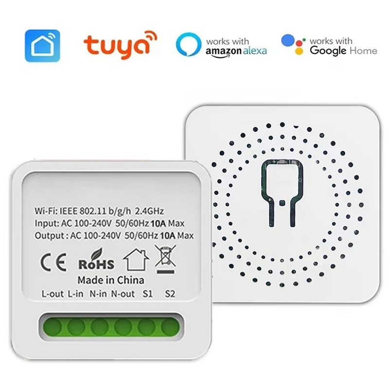 Tuya Zigbee 16A WiFi Mini Smar - Home Automation Diy Kit บทวิจารณ์และราคา