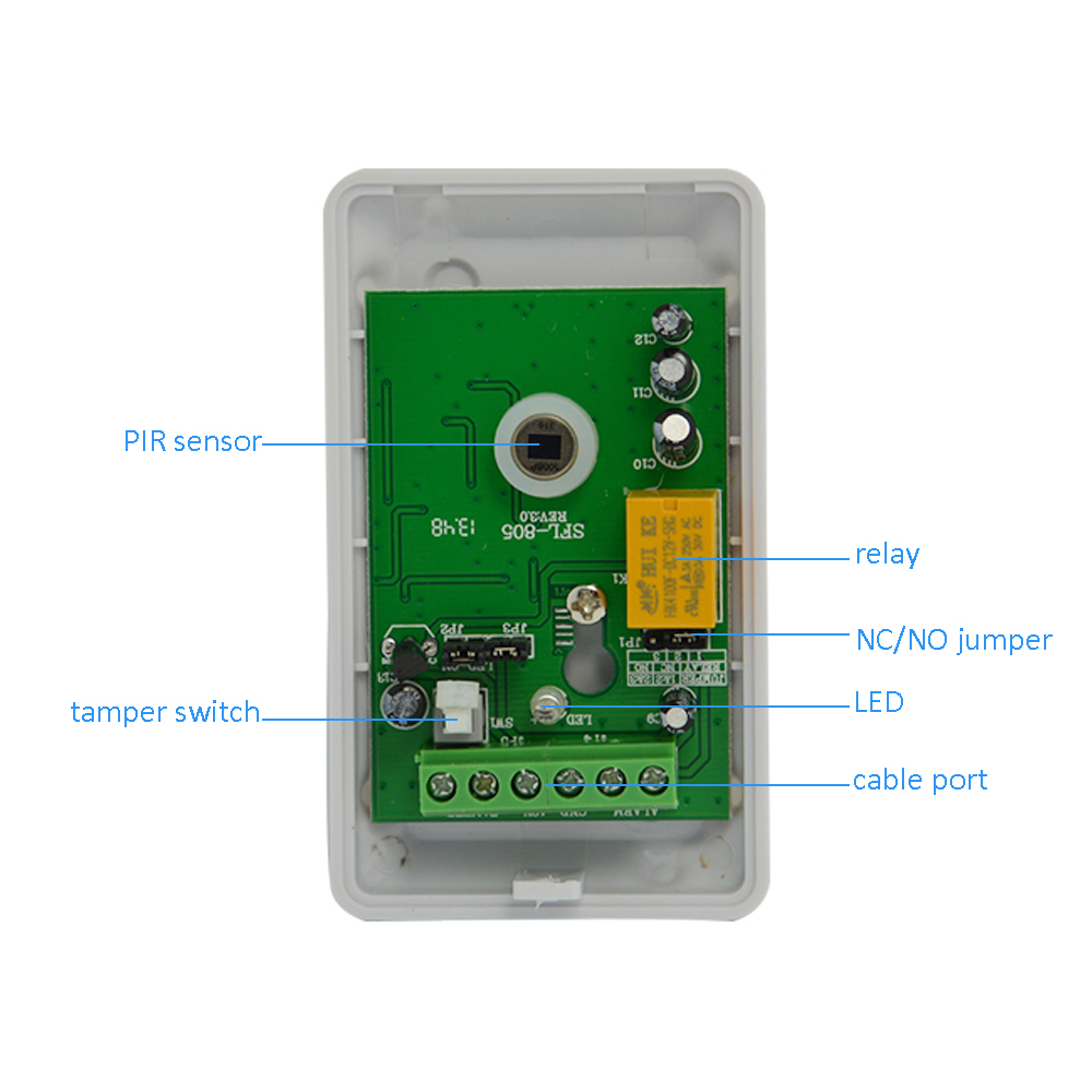 1Pcs Indoor Wired PIR Motion S - Motion Sensor Pir Wired บทวิจารณ์และราคา
