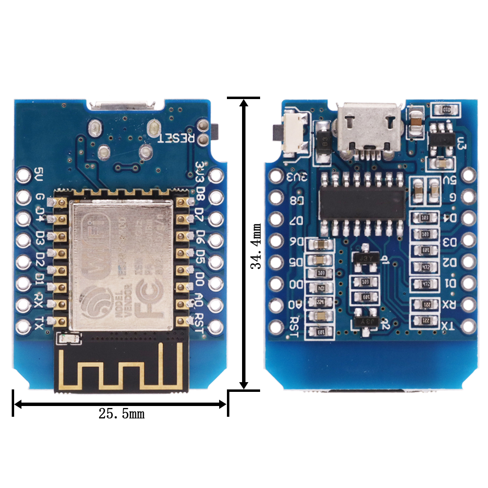 WeMos D1 Mini Pro V3.0 NodeMcu - Esp8266 Nodemcu Board บทวิจารณ์และราคา