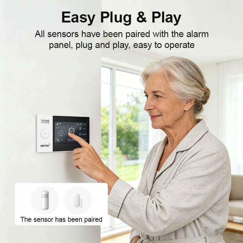 PGST 2G GSM WiFi Alarm System  - Smart Home Automation Diy บทวิจารณ์และราคา