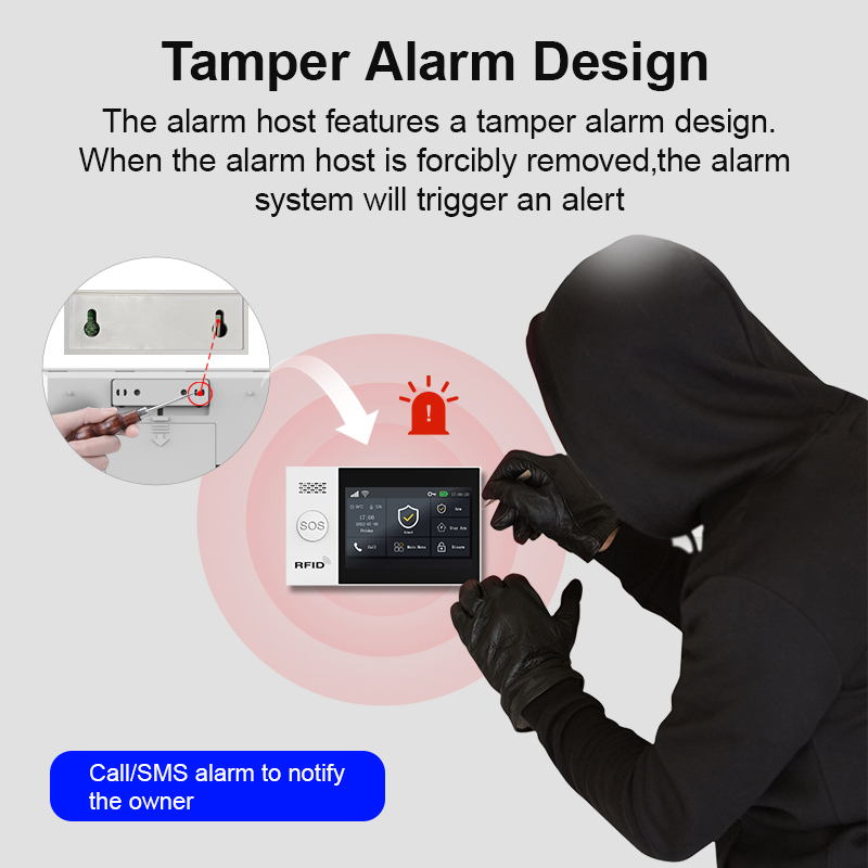PGST 2G GSM WiFi Alarm System  - Smart Home Automation Diy บทวิจารณ์และราคา