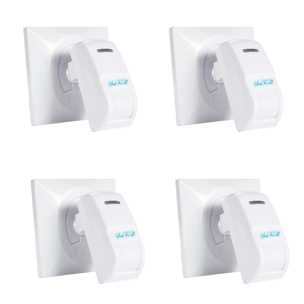 4Pcs Wire Curtain Infrared Det - Motion Sensor Pir Wired บทวิจารณ์และราคา
