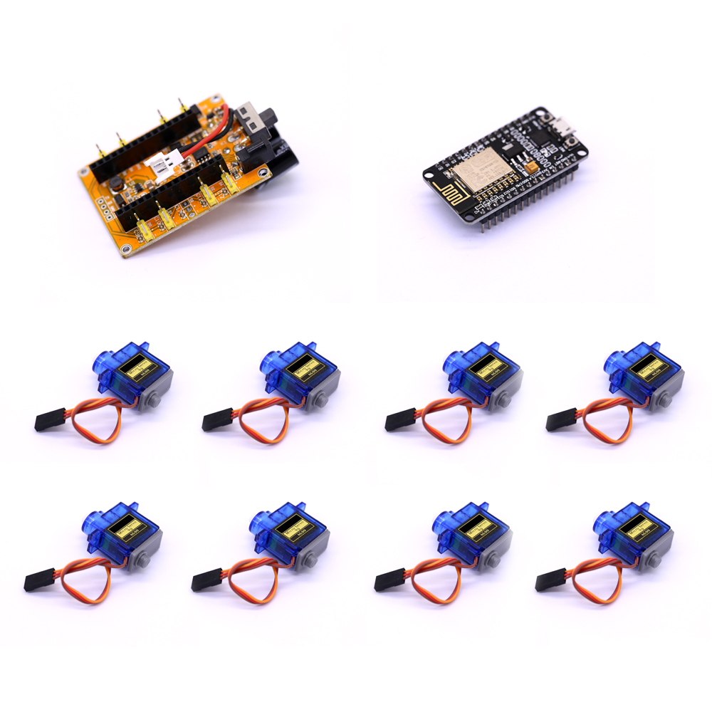 Bionic Quadruped Spider Robot  - Esp8266 Nodemcu Board บทวิจารณ์และราคา
