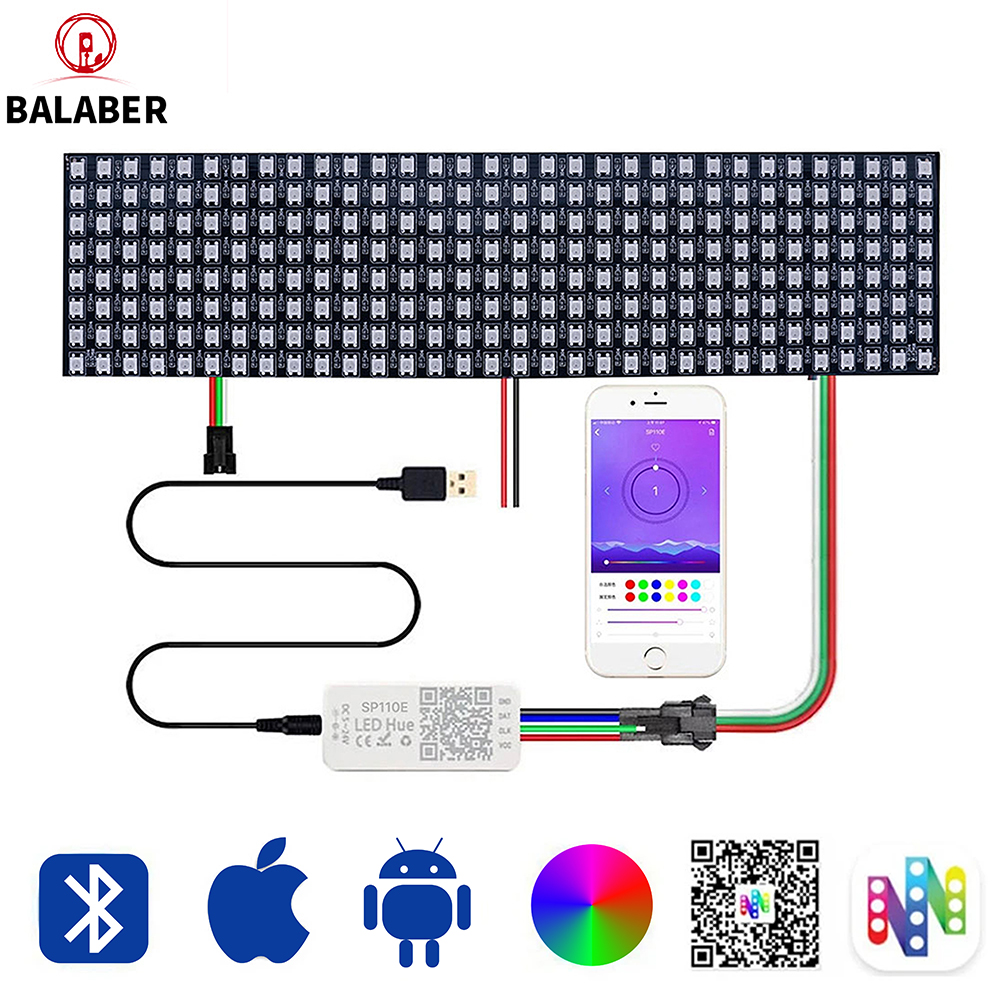WS2812B SMD5050 RGB Panel LED  - Rgb Led Matrix 8X8 บทวิจารณ์และราคา