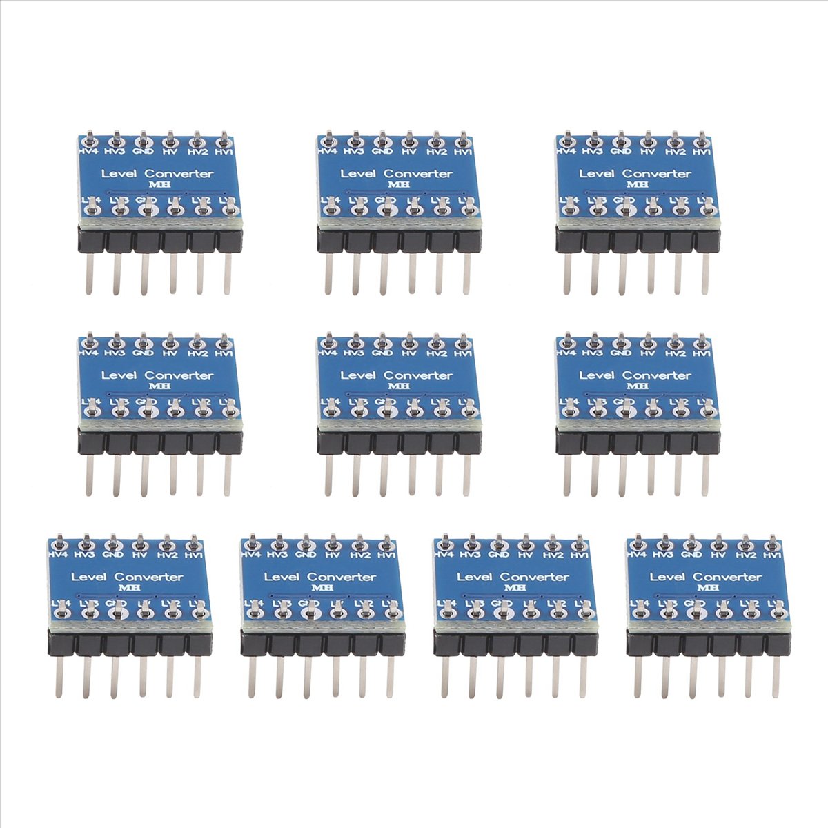 AT42 10Pcs 4 Channel IIC Logic - Level Shifter 3.3V บทวิจารณ์และราคา