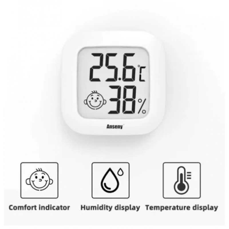 LCD Digital Thermometer Hygrom - Home Automation Industry บทวิจารณ์และราคา