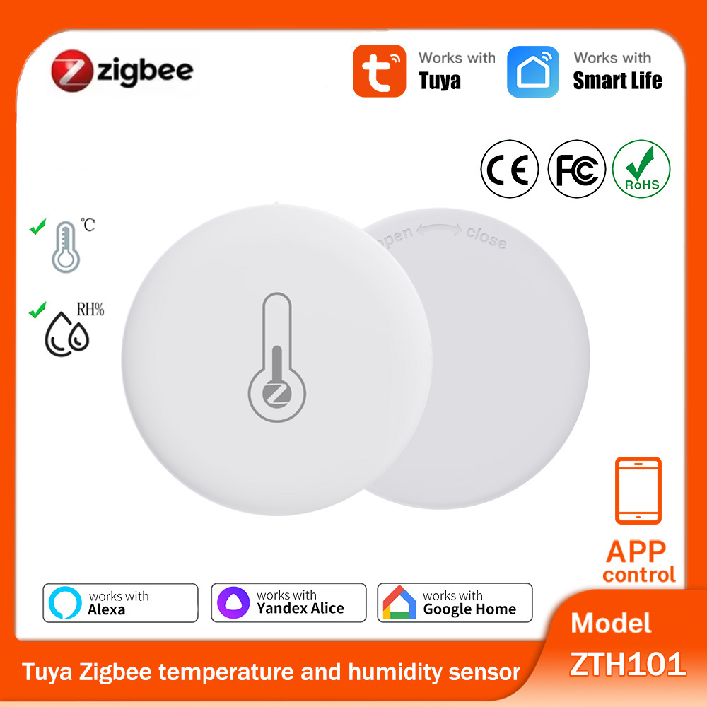 Tuya Zigbee Temperature Humidi - Temperature Humidity Sensor บทวิจารณ์และราคา