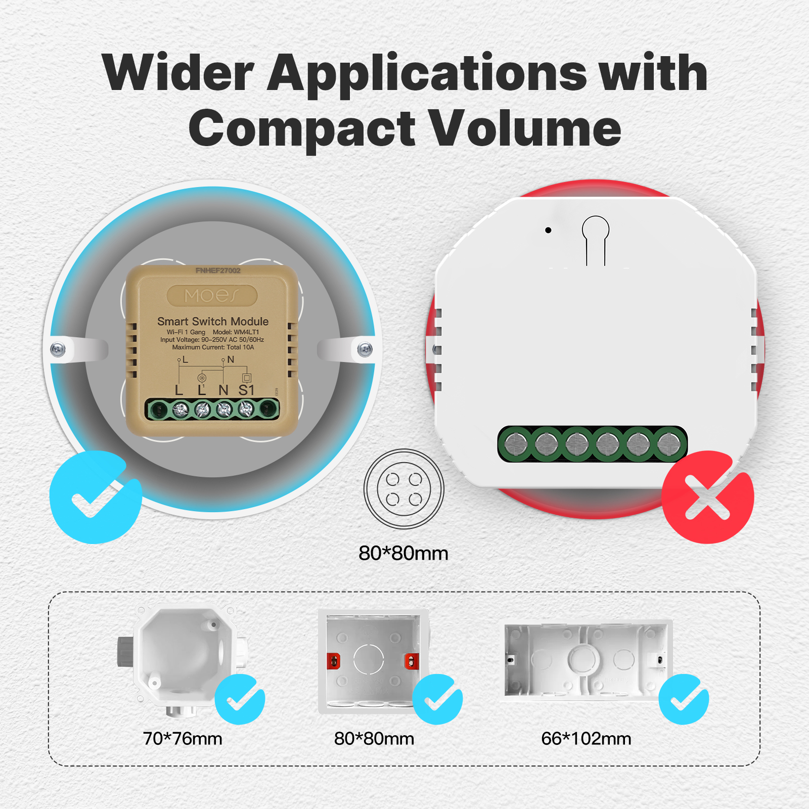 MOES Tuya WiFi Zigbee Mini DIY - Smart Home Automation Diy บทวิจารณ์และราคา