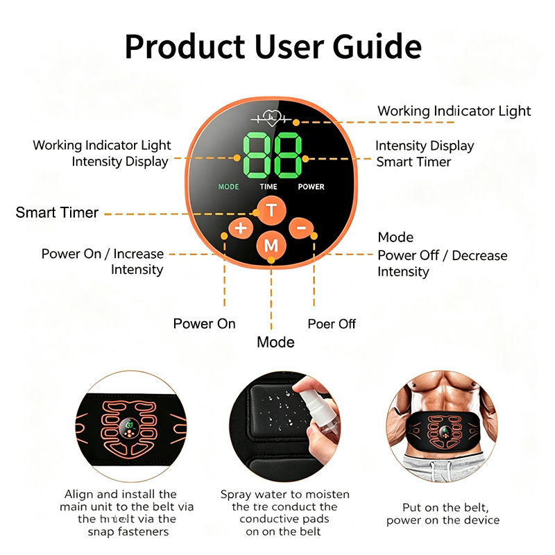 Abdominal Toning Belt Smart Ab - Home Automation Industry บทวิจารณ์และราคา