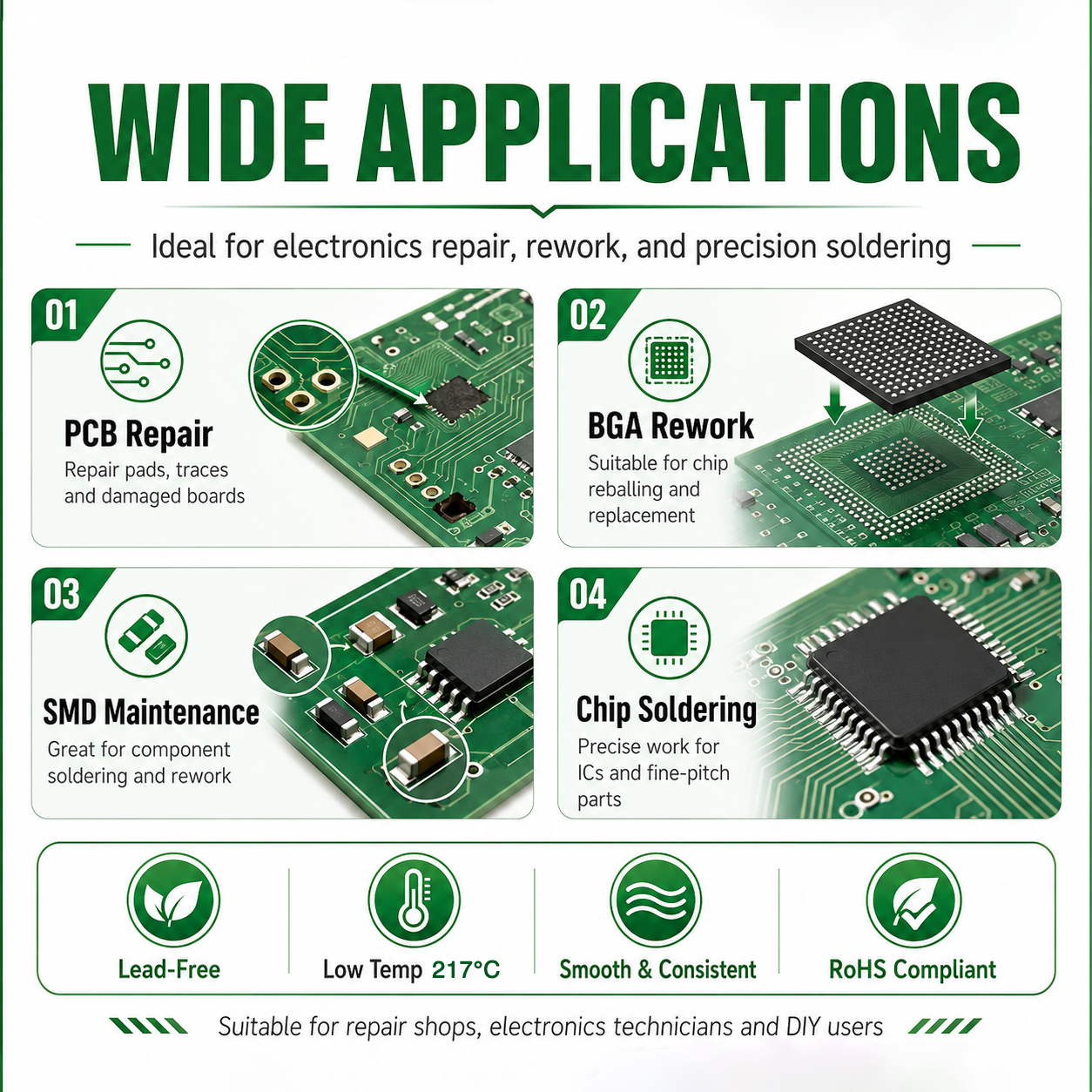 SAC305 Solder Paste Welding Ti - Home Automation Industry บทวิจารณ์และราคา