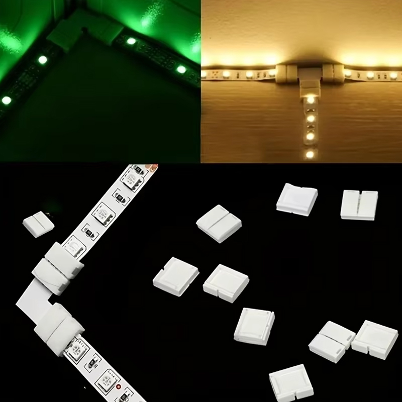5pcs 4PIN 8mm Led Connector L  - Rgb Led Matrix 8X8 บทวิจารณ์และราคา