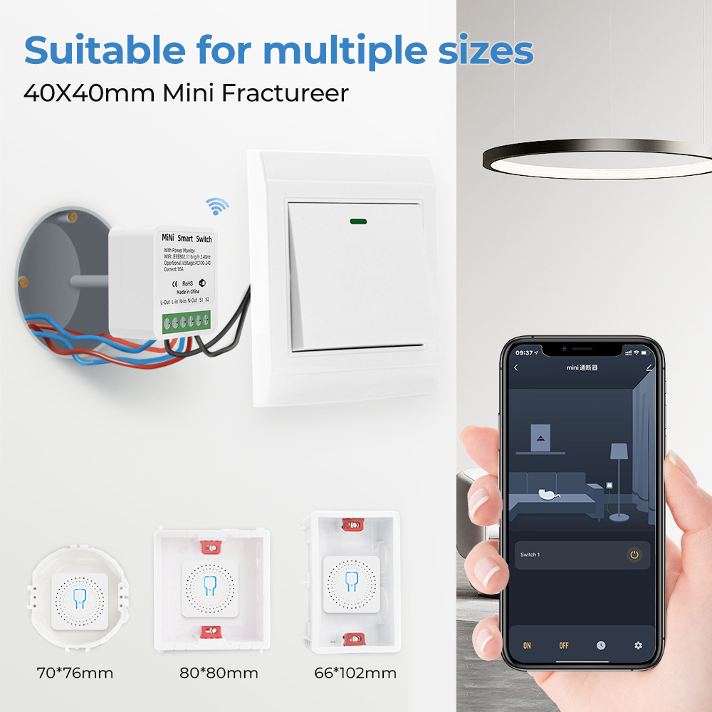 Zigbee / WiFi Smart Switch wit - Home Automation Industry บทวิจารณ์และราคา